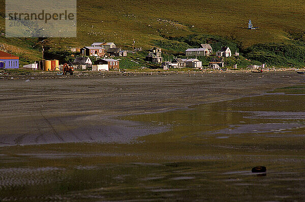 alaska inuit native american small town people north