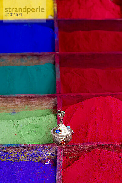 Dyes of the Pashupatinath Temple in Kathmandu  Nepal