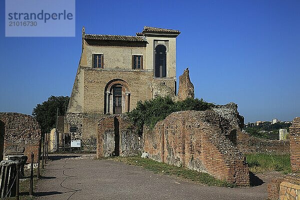 Domus Flavia  Monte Palatino  Palatine Hill  Rome  Italy  Europe