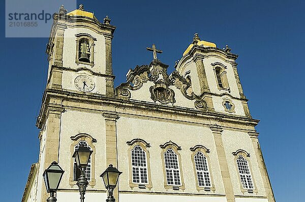 Beautiful Basilica of the Lord of Bonfim in Salvador Brazil