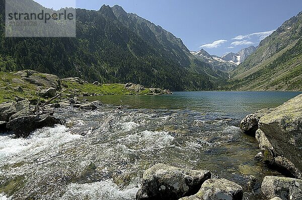 Lac de Gaube  Pyrenäen Lac de Gaube  Pyrenees AdobeRGB