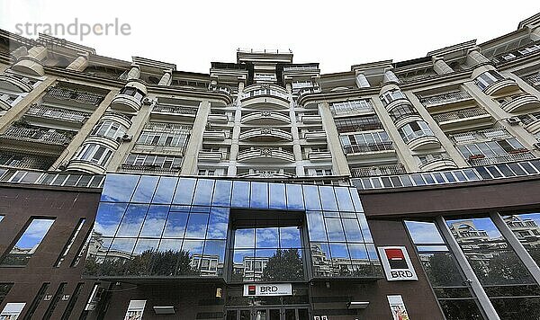 Bucharest  centre  Blom Bank France building  Romania  Europe