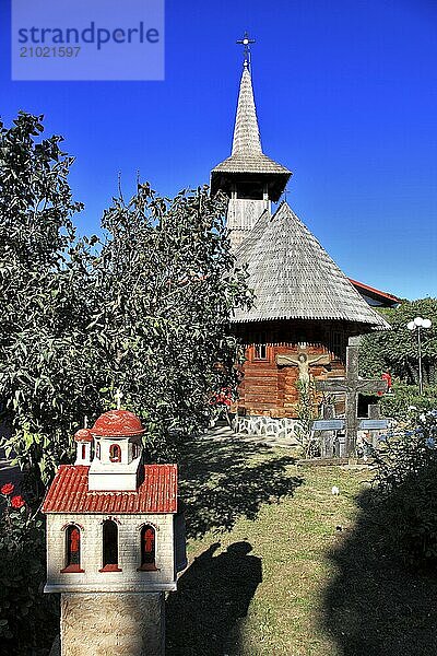 Giurgiu  south of Bucharest  border town to Bulgaria  monastery of St George  St George  Romania  Europe