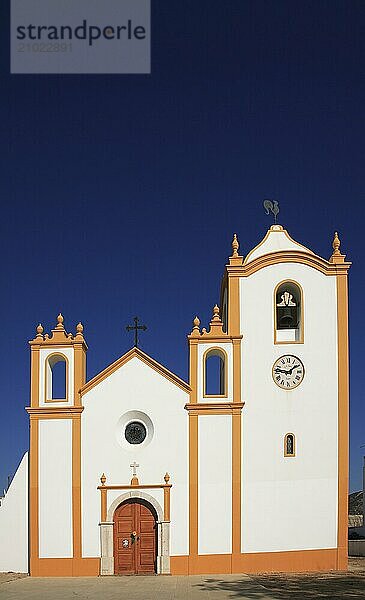 Church of Luz  Algarve  Portugal  Europe