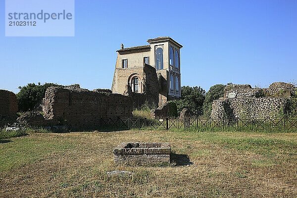 Domus Flavia  Monte Palatino  Palatine Hill  Rome  Italy  Europe