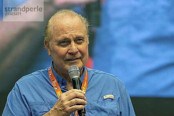 STUTTGART  GERMANY  JUN 30th 2018: Gil Gerard at Comic Con Germany Stuttgart  a two day fan convention