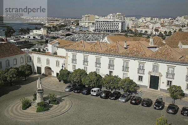 Episcopal palace of Faro  Algarve  Portugal  Europe