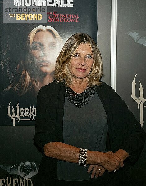 DÜSSELDORF-NEUSS  GERMANY  November 2nd 2019: Cinzia Monreale (*1957  actress  Beyond the Darkness and The Beyond) at Weekend of Hell 2019