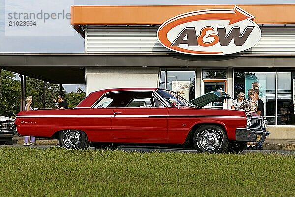 Automobile  car show  vintage car  Province of Quebec  Canada  North America