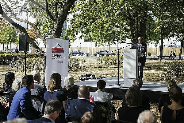 Uwe Neumaerker  Director of the Foundation Memorial to the Murdered Jews of Europe  recorded during a commemorative event on the anniversary of the German invasion of Poland in Berlin  1 September 2024