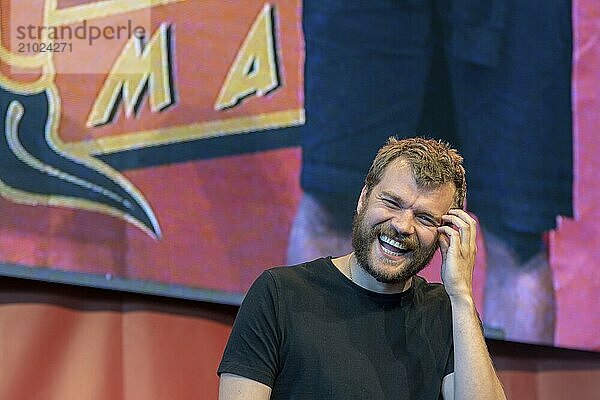 STUTTGART  GERMANY  JUN 30th 2018: Pilou Asbaek (Game of Thrones) at Comic Con Germany Stuttgart  a two day fan convention