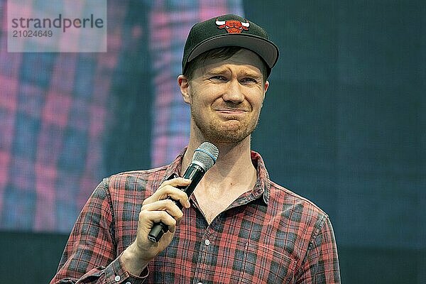 STUTTGART  GERMANY  JUN 30th 2018: Joonas Suotamo (Chewbacca  Star Wars) at Comic Con Germany Stuttgart  a two day fan convention