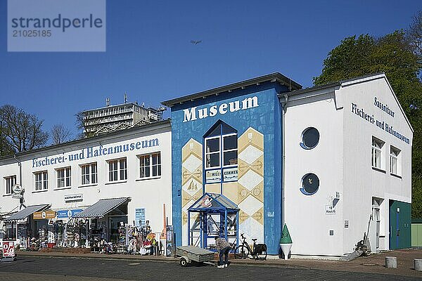 Sassnitz Fishing and Harbour Museum  at the town harbour  Sassnitz  Island of Rügen  Mecklenburg-Western Pomerania  Germany  Europe