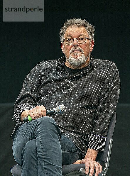 STUTTGART  GERMANY  JUN 29th 2019: Jonathan Frakes (*1952  actor  director) at Comic Con Germany Stuttgart  a two day fan convention