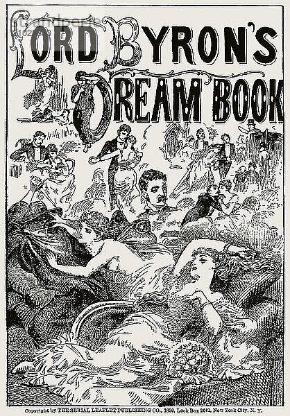 Title page of Lord Byron's dream book  George Gordon Noel Byron  6th Baron Byron of Rochdale  1788  1824  British poet