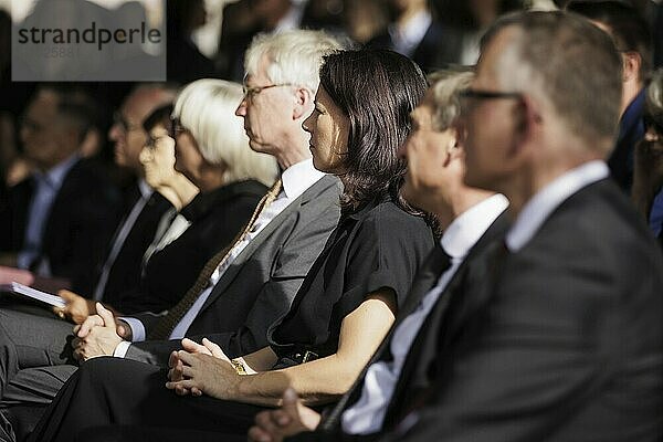 Annalena Bärbock (Bündnis 90/Die Grünen)  Federal Foreign Minister  pictured at a commemorative event to mark the anniversary of the German invasion of Poland in Berlin  1 September 2024