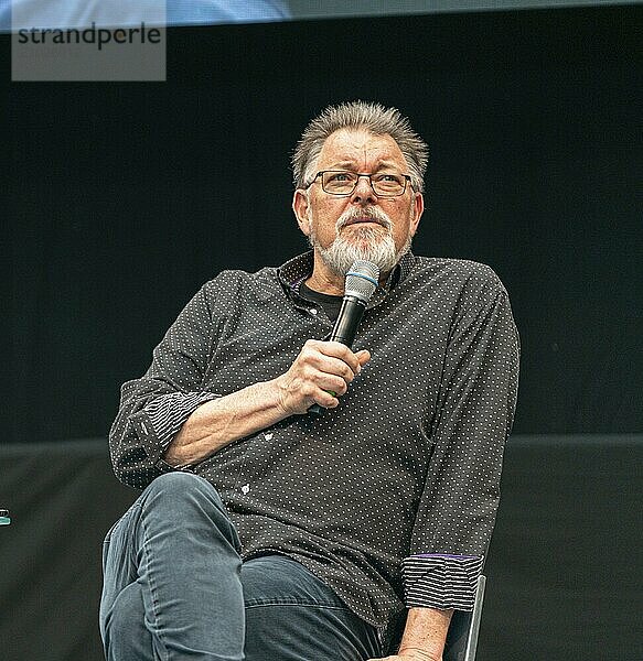 STUTTGART  GERMANY  JUN 29th 2019: Jonathan Frakes (*1952  actor  director) at Comic Con Germany Stuttgart  a two day fan convention