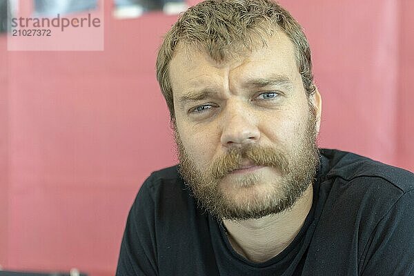 STUTTGART  GERMANY  JUN 30th 2018: Pilou Asbaek (Game of Thrones) at Comic Con Germany Stuttgart  a two day fan convention