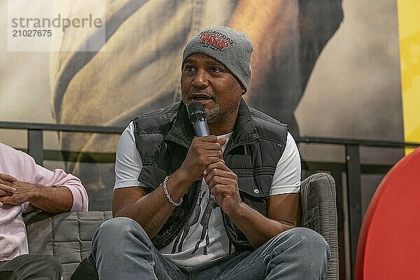 DORTMUND  GERMANY  December 8th 2019: Seth Gilliam (*1968  American actor  The Walking Dead) at German Comic Con Dortmund  a two day fan convention