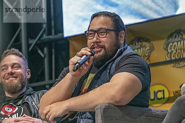 DORTMUND  GERMANY  December 8th 2019: Cooper Andrews (*1985  actor  The Walking Dead) at German Comic Con Dortmund  a two day fan convention