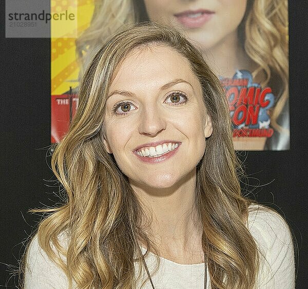 DORTMUND  GERMANY  December 1st 2018: Maude Hirst (*1990  British actress) at German Comic Con Dortmund  a two day fan convention