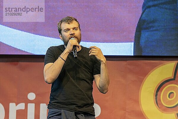 STUTTGART  GERMANY  JUN 30th 2018: Pilou Asbaek (Game of Thrones) at Comic Con Germany Stuttgart  a two day fan convention