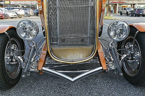 Automobile  car show  custom made vintage car  Province of Quebec  Canada  North America