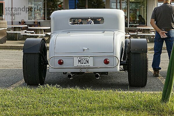 Automobile  car show  custom made vintage car  Province of Quebec  Canada  North America