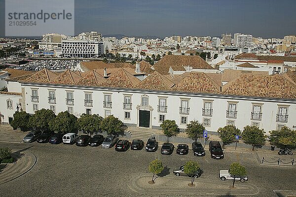 Episcopal palace of Faro  Algarve  Portugal  Europe