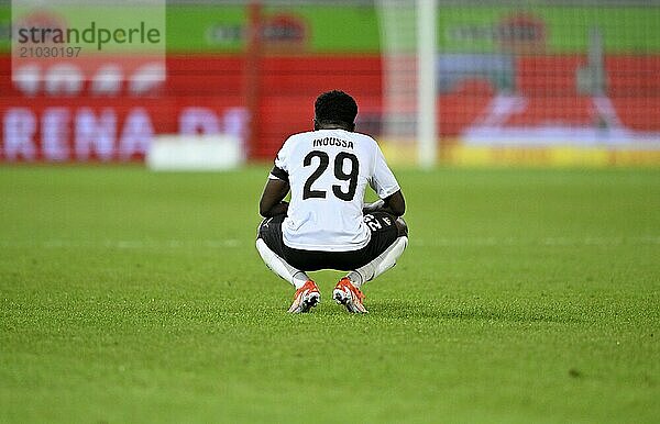 Zeidane Inoussa (29) BK Häcken is disappointed after the match  Voith-Arena  Heidenheim  Baden-Württemberg  Germany  Europe