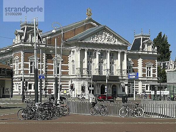 Amsterdam  Netherlands. June 23  2023. The royal concert hall in the centre of Amsterdam