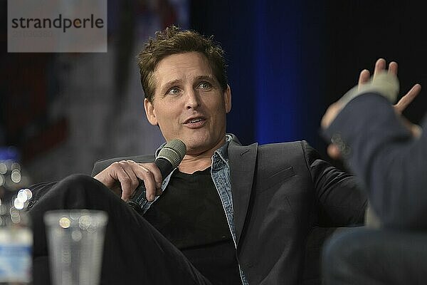 Dortmund  Germany  December 9th 2017: US Actor Peter Facinelli (Twilight Saga  Supergirl  American Odyssey  Glee) at German Comic Con Dortmund. More than 30 celebrities attended the event to meet their fans  sign autographs and do photoshoots  Europe