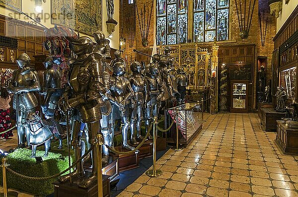 RECIFE  PE  BRAZIL  NOVEMBER 19  2019: The historic architecture of Instituto Ricardo Brennand museum in Recife  Pernambuco  Brazil  South America