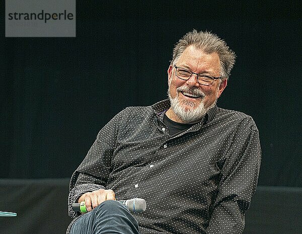 STUTTGART  GERMANY  JUN 29th 2019: Jonathan Frakes (*1952  actor  director) at Comic Con Germany Stuttgart  a two day fan convention