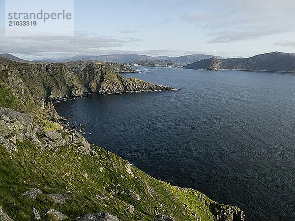 View from the island of Runde in a southerly direction