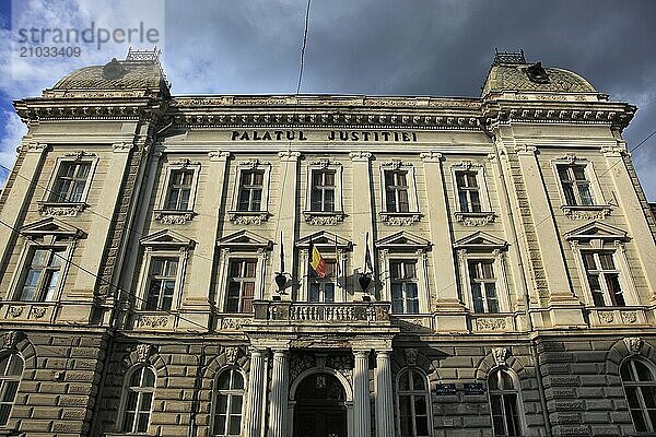 Romania  city of Satu Mare  building in the city centre  court building  Europe