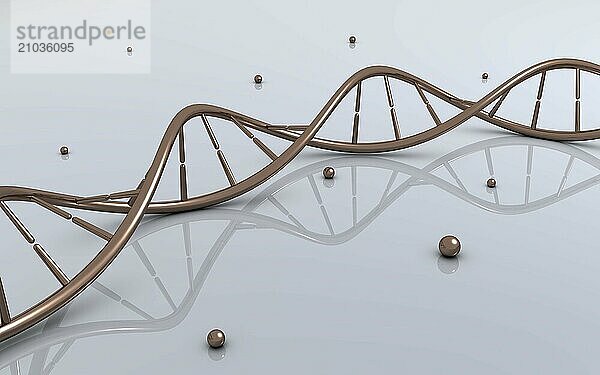 Conceptual image of DNA