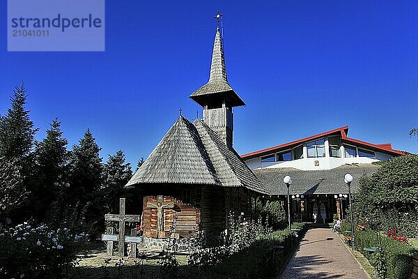 Giurgiu  south of Bucharest  border town to Bulgaria  monastery of St George  St George  Romania  Europe