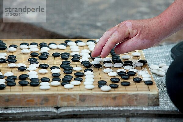 A Korean board game called Goh in South Korea