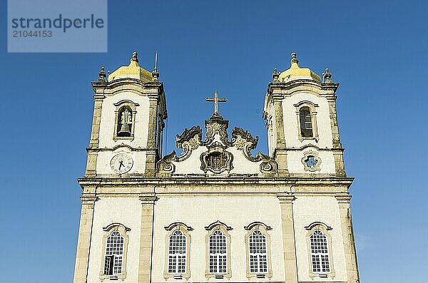 Beautiful Basilica of the Lord of Bonfim in Salvador Brazil