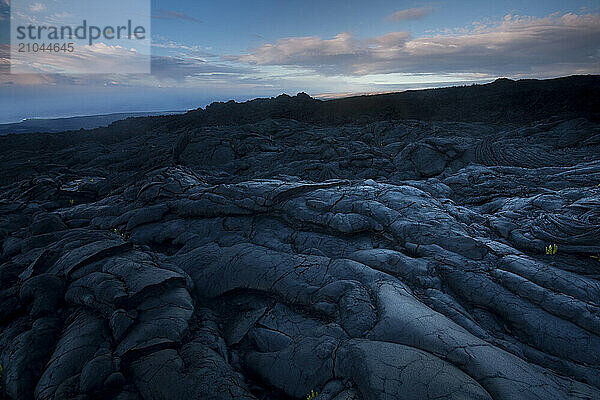 Lava in Volcano National Park  Hawaii