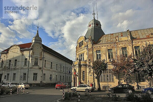 Rumänien  Stadt Satu Mare  dt. Sathmar  Gebäude der Post in der Innenstadt  Europa