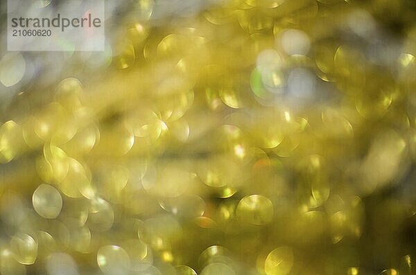 Goldene Bokeh Textur  Unscharfe Textur aus goldenem Glitter für Hintergründe