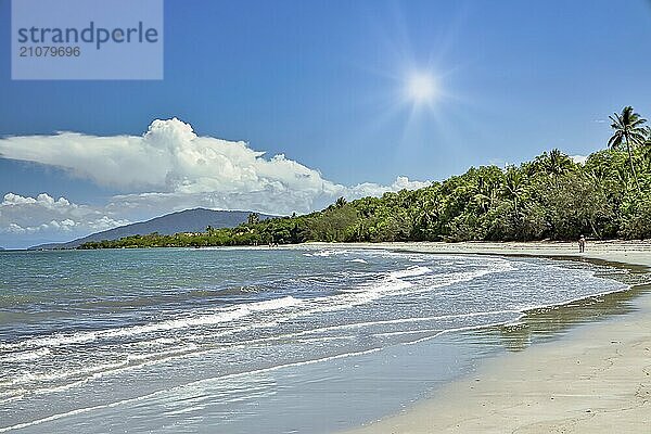 Cape Tribulation north of Cairns in the tropical north of Queensland in Australia