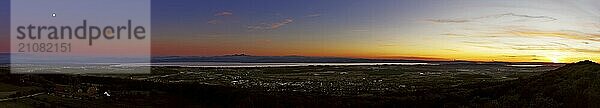 Bodensee Panorama vom Aussichtsturm Gehrenberg