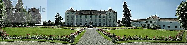 Panorama Schloss Zeil im Allgäu