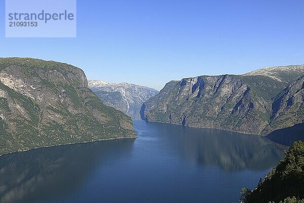 Tranquil scene in Norwegian Fjord