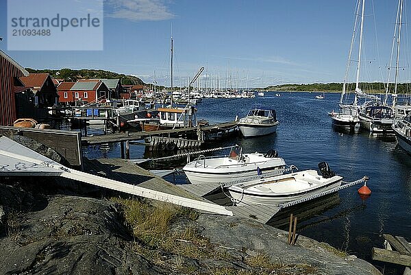 Västra bryggan  Nord-Koster  Bohuslän  Sweden  Europe