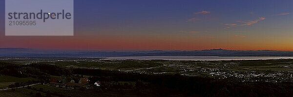 Bodensee Panorama vom Aussichtsturm Gehrenberg