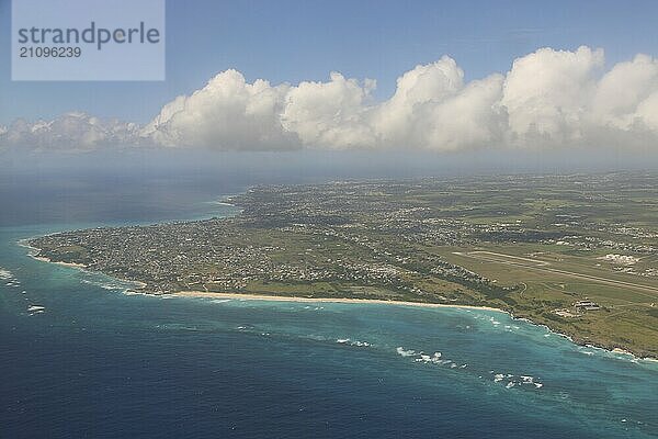 Luftaufnahme von St. Maarten